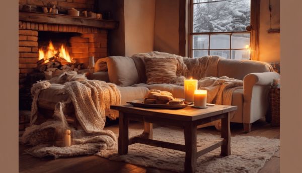 Créer une ambiance cosy pour l’hiver sans dépenser une fortune