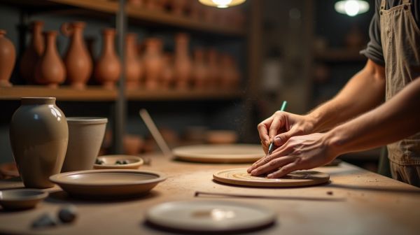 L'artisanat du grès émaillé à la manufacture Jars